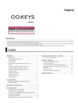 Roland GO:KEYS Omaniku manuaal