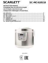 Scarlett sc-mc410s18 Kasutusjuhend
