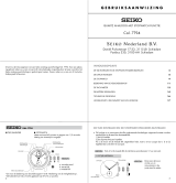 Seiko 7T94 Kasutusjuhend