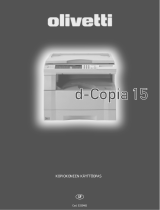 Olivetti d-Copia 15 Omaniku manuaal