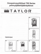Taylor Model 750/751/754/774 Omaniku manuaal