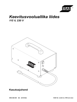 ESAB Welding power source interface Kasutusjuhend