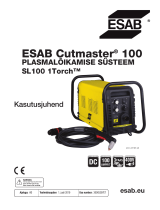 ESAB Cutmaster 100 PLASMA CUTTING SYSTEM Kasutusjuhend