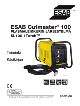 ESAB ESAB Cutmaster 100 PLASMA CUTTING SYSTEM Kasutusjuhend