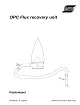 ESAB OPC Flux recovery unit Kasutusjuhend