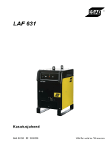 ESAB LAF 631 Kasutusjuhend