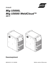 ESAB Mig U5000i WeldCloud™ Kasutusjuhend