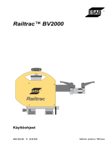 ESAB Railtrac™ BV2000 Kasutusjuhend