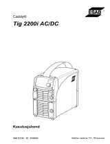 ESAB Caddy® Tig 2200i AC/DC Kasutusjuhend