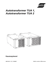 ESAB Autotransformer TUA 1, Autotransformer TUA 2 Kasutusjuhend