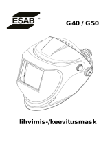 ESAB G40 / G50 Kasutusjuhend