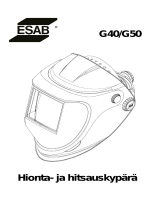 ESAB G40 / G50 Kasutusjuhend