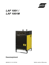 ESAB LAF 1001 / LAF 1001M Kasutusjuhend