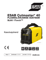 ESAB ESAB Cutmaster 40 Plasma Cutting System Kasutusjuhend