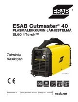 ESAB ESAB Cutmaster 40 Plasma Cutting System Kasutusjuhend