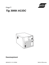 ESAB Tig 3000i AC/DC Kasutusjuhend