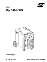 ESAB Mig C420 PRO Kasutusjuhend