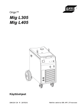 ESAB Mig L305, Mig L405 Kasutusjuhend