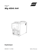 ESAB Mig 4004i A44 Kasutusjuhend