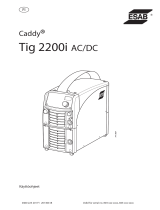 ESAB Caddy® Tig 2200i AC/DC Kasutusjuhend