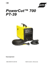 ESAB Powercut 700 Kasutusjuhend