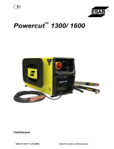 ESAB PowerCut 1300/1600 Kasutusjuhend