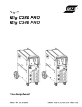 ESAB Mig C340 PRO Kasutusjuhend