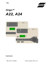 ESAB A22, A24 Origo™ Kasutusjuhend