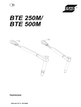 ESAB BTE 250M Kasutusjuhend