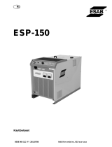 ESAB ESP-150 Kasutusjuhend