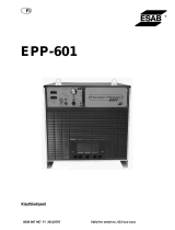ESAB EPP-601 Kasutusjuhend