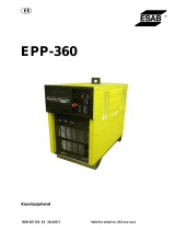 ESAB EPP-360 Kasutusjuhend