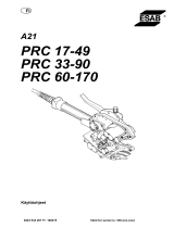 ESAB A21 PRC 60-170 Kasutusjuhend