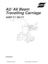 ESAB A2/A6 Beam Travelling Carriage Kasutusjuhend