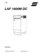 ESAB LAF 1600M Kasutusjuhend