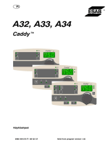 ESAB A32, A33, A34 Caddy® Kasutusjuhend