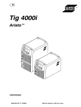 ESAB Tig 4000i Kasutusjuhend