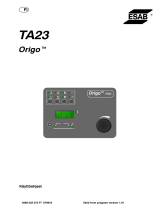 ESAB TA23 Origo™ Kasutusjuhend