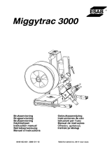 ESAB Miggytrac 3000 Kasutusjuhend