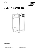 ESAB LAF 1250M Kasutusjuhend