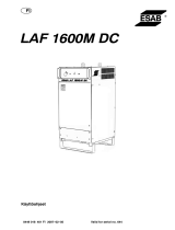 ESAB LAF 1600M Kasutusjuhend