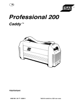 ESAB Professional 200 Caddy Kasutusjuhend