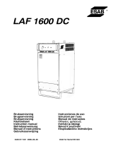 ESAB LAF 1600 Kasutusjuhend