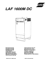 ESAB LAF 1600 Kasutusjuhend