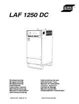 ESAB LAF 1250 Kasutusjuhend