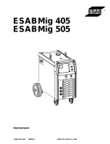 ESAB Mig 405, Mig 505 Kasutusjuhend