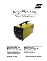 ESAB Origo™Cut 35i Kasutusjuhend