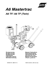 ESAB A6 Automatic welding machines Kasutusjuhend