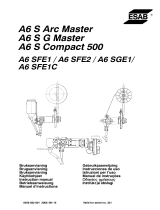 ESAB A6 SFE1 / SFE2 / SGE1 / SFE1C Kasutusjuhend