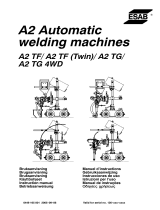 ESAB A2 Automatic welding machines Kasutusjuhend